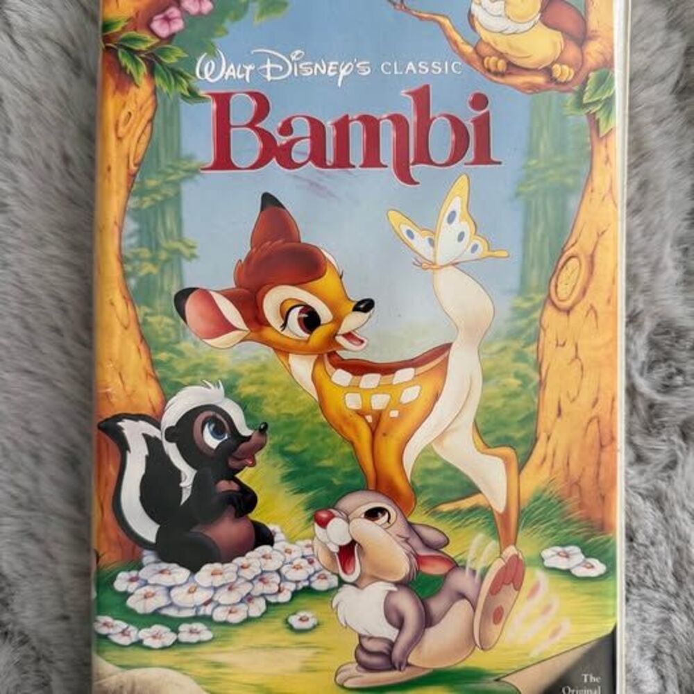 Black‎ Diamond Edition Vintage Disney Bambi VHS
